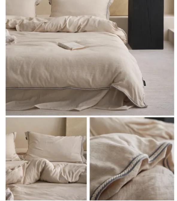 Wabi-Sabi Linen Cotton Quilt Cover