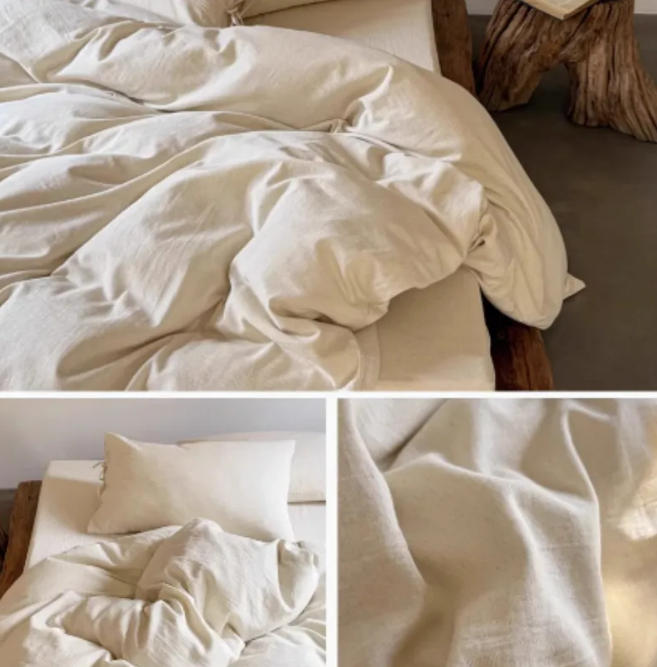 Wabi-Sabi Linen Cotton Quilt Cover