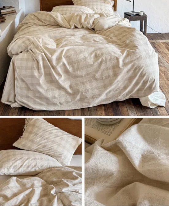 Wabi-Sabi Linen Cotton Quilt Cover