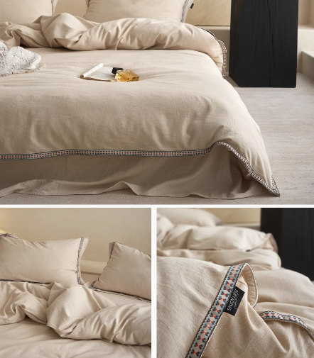 Wabi-Sabi Linen Cotton Quilt Cover