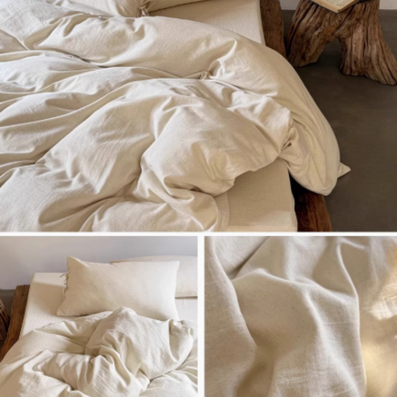Wabi-Sabi Linen Cotton Quilt Cover