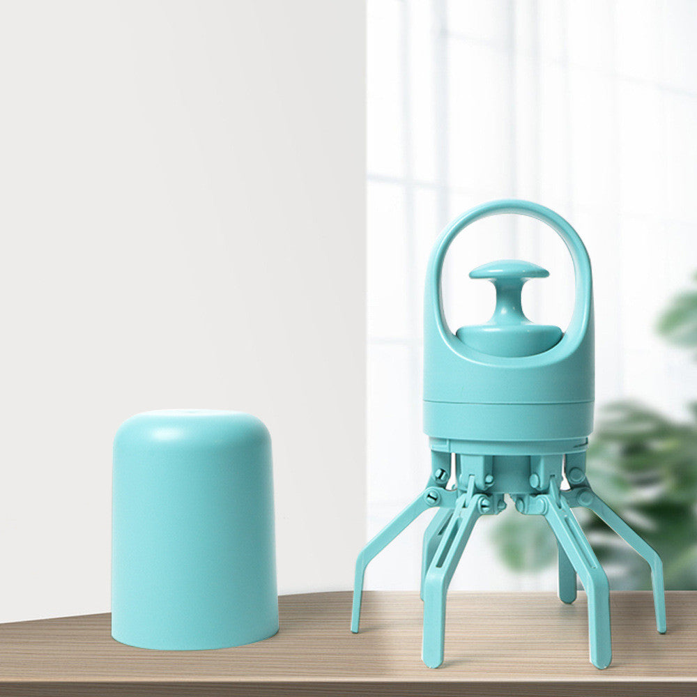 Portable Lightweight Dog Pooper Scooper with Built-In Poop Bag Dispenser Eight-Claw Shovel for Pet Toilet Picker Pet Products